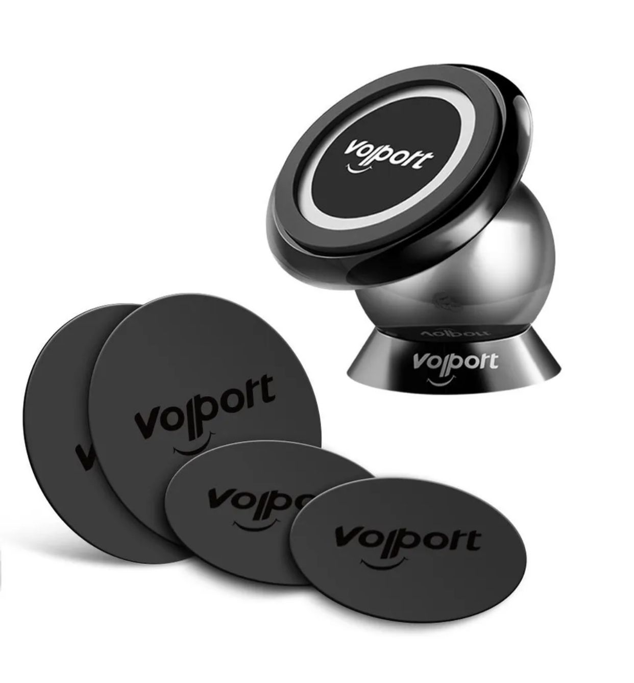 Magnetic Car Dashboard 360° Mount Holder Stand For iPhone Samsung Galaxy