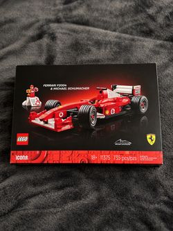 LEGO Icons Ferrari F2004 & Michael Schumacher #11375 – BRAND NEW SEALED