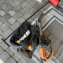 WORX 12 Amp Trivac 3-in-1 Electric Leaf Blower/Mulcher/Vacuum