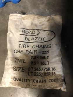 Tire chains