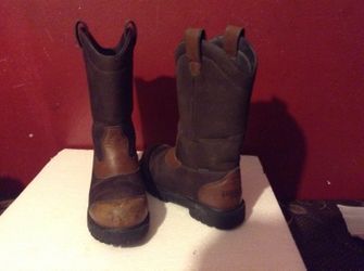 Botas con casquillo # 7