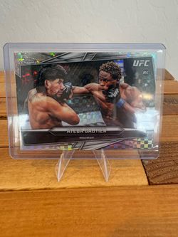 2026 Topps Chrome UFC - Ateba Gautier X-Fractor Rookie #7 Refractor (RC)