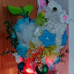 "Purrmaid" Novelty Silkflower Creation