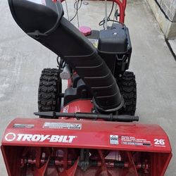 Troy-Bilt 2 Stage Snow Blower 26"