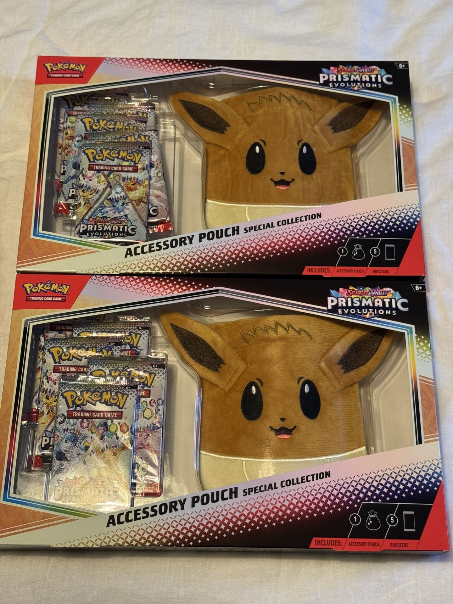 Pokemon Prismatic Evolution Sealed Accessory Pouch Special Collection