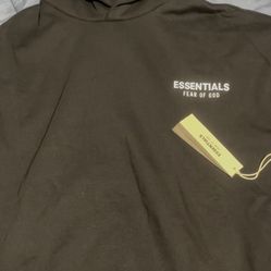 Essentials Fleece hoodie 'Black'