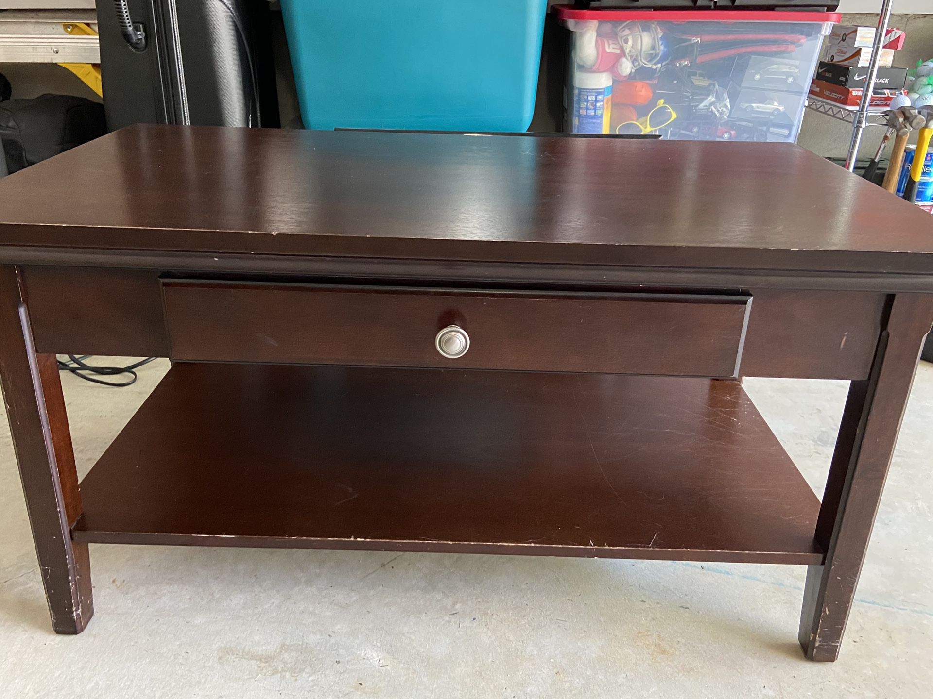 Wooden Console/Coffee Table 38x21x20