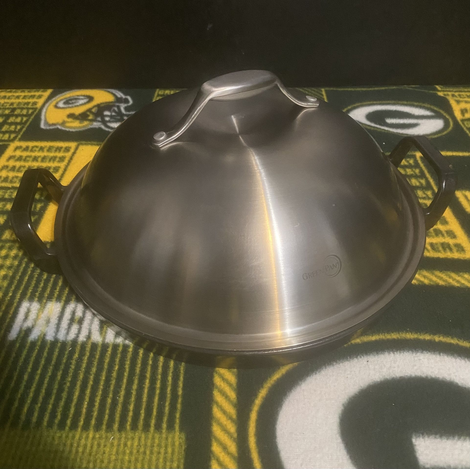 The Original GreenPan Non-Stick 12” Cast Iron Grill.