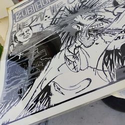 Subhumans Poster Punk 1982 26x27inch