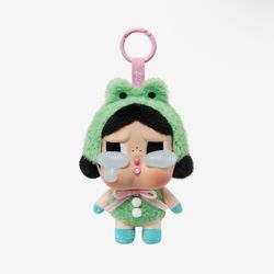 WHAT A FROG CRYBABY CRYING AGAIN VINYL FACE PLUSH PENDANT