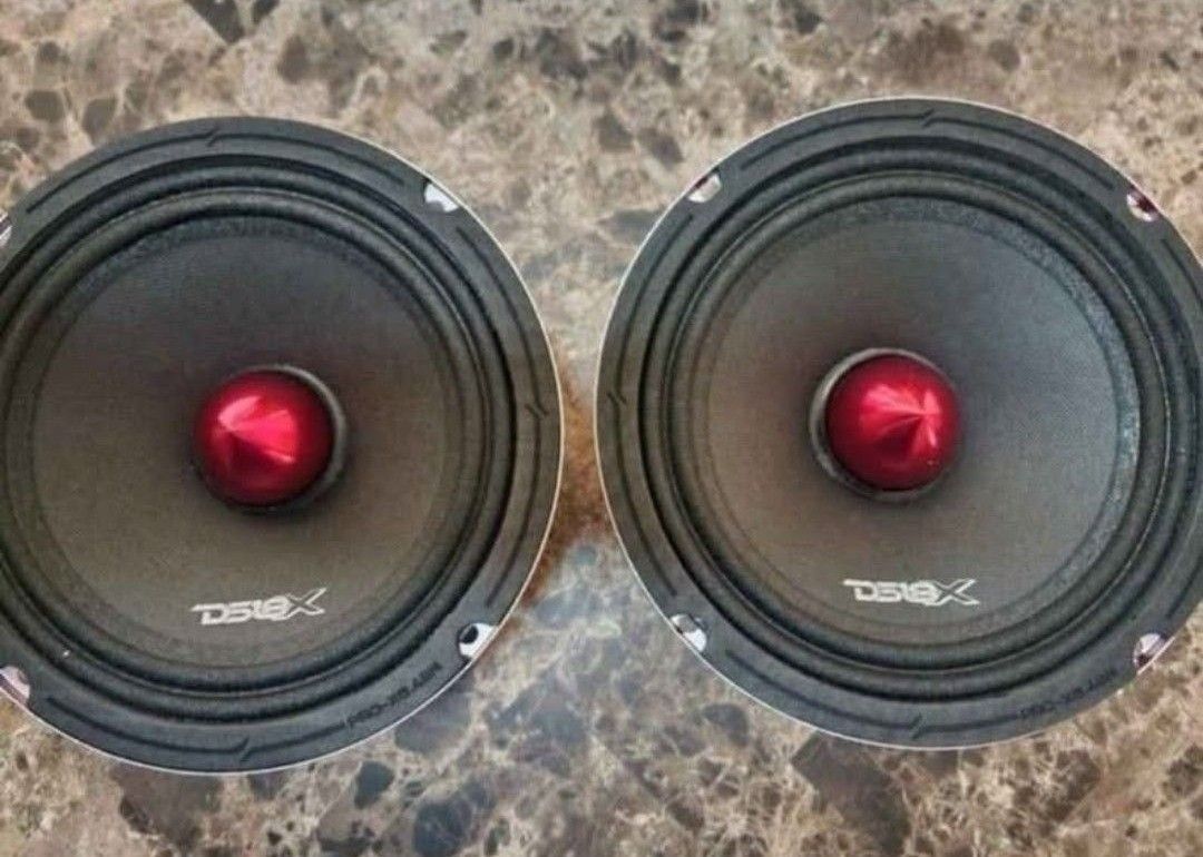 Ds18 6x5 Red Tip Speakers