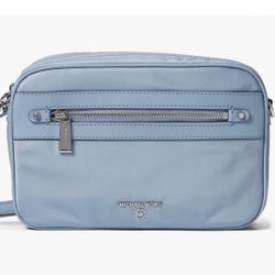  Jet Set Charm 24/7 Nylon Essentials Large East West Crossbody Bag Chambray 