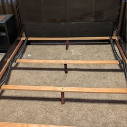 Leather Bed Frame - Queen