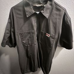 Ben Davis 1/2 Zip Short Sleeve Shirt 