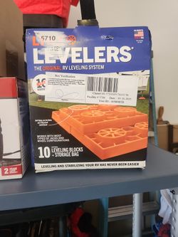 Levelers  For  RV /trailers  New 