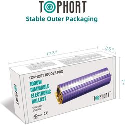 1000W Digital Dimmable Electronic Ballast for 1000 Watts HPS MH Grow Light Bulb Lamp (1000W, Purple)