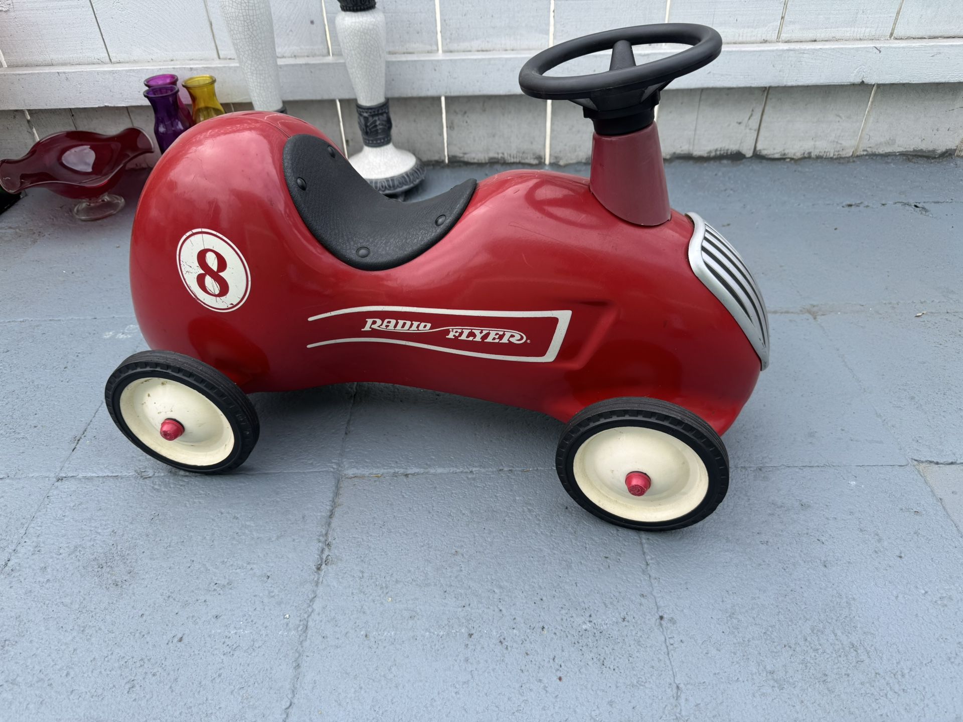 Vintage Radio Flyer Model 8 Little Red Roadster
