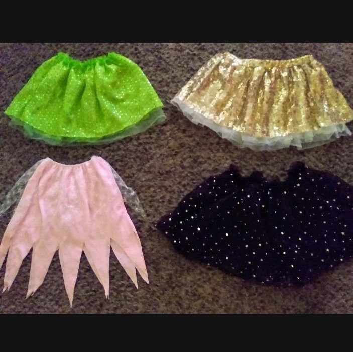 New Girls Sparkle Sequins Tutu Skirts