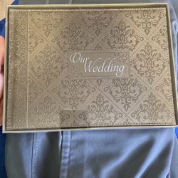 New In Box Our Wedding Guest Book