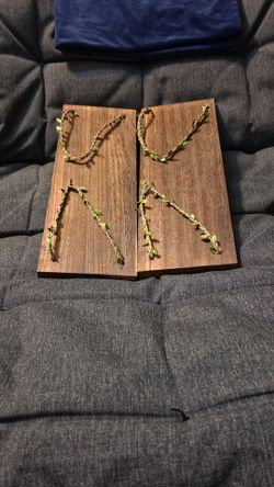 2 matching hanging  shelves