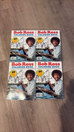 Bob Ross coloring books national geo