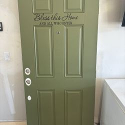 Home Security Door