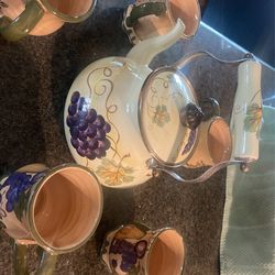 Tea Kettle With 5 Cups
