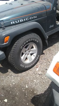 2000-2006 Jeep Rubicon wheels