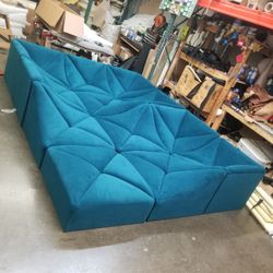 BRAND NEW DUNE SOFAS SET  12pcs  size 9X7X9X7FT VELVET FABRIC. CUSTOM MADE AVAILABLE