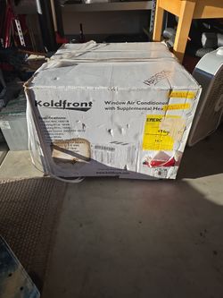 Window Air Conditioner With Supplemental Heater