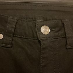 Women True Religion Black Jeans