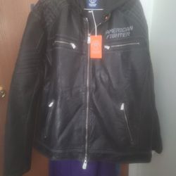 Faux Leather Jacket 