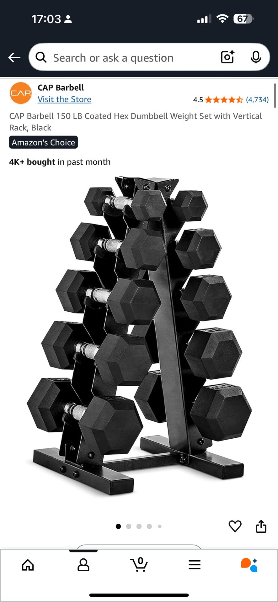 Dumbbells For sale