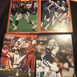 1991  NFL Grad Marion  Andre Rison Bill Bates  Eric Moore