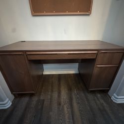 Wood desk