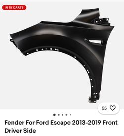 Fender For Ford Escape 2013-2019 Front Driver Side