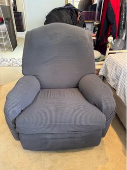 Comfy Grey Recliner Chair