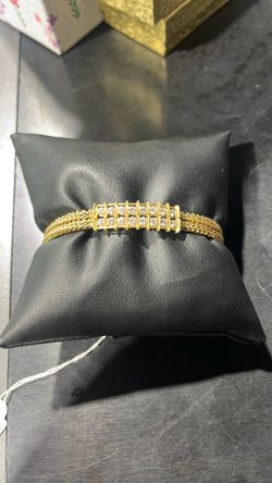 14k Gold/ Diamond Bracelet