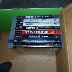 Random Ps3 Games And Xmen First Class