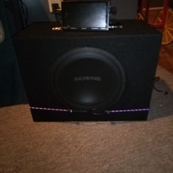 Memphis Kicker Box And Head Unit 