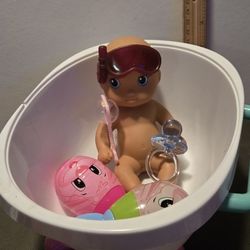 Water baby Doll With Accessories 