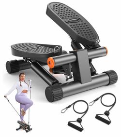 Mini Stair Stepper with Resistance Bands