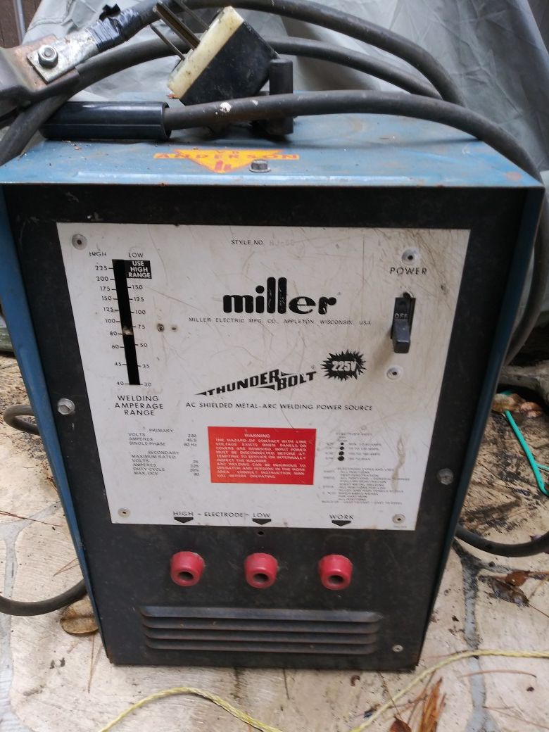 Miller arc welder