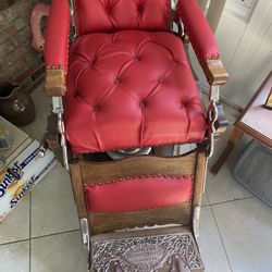 Antique KOKEN CONGRESS Barber Chair 