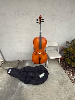 Wooden cello made in France  3/4.
