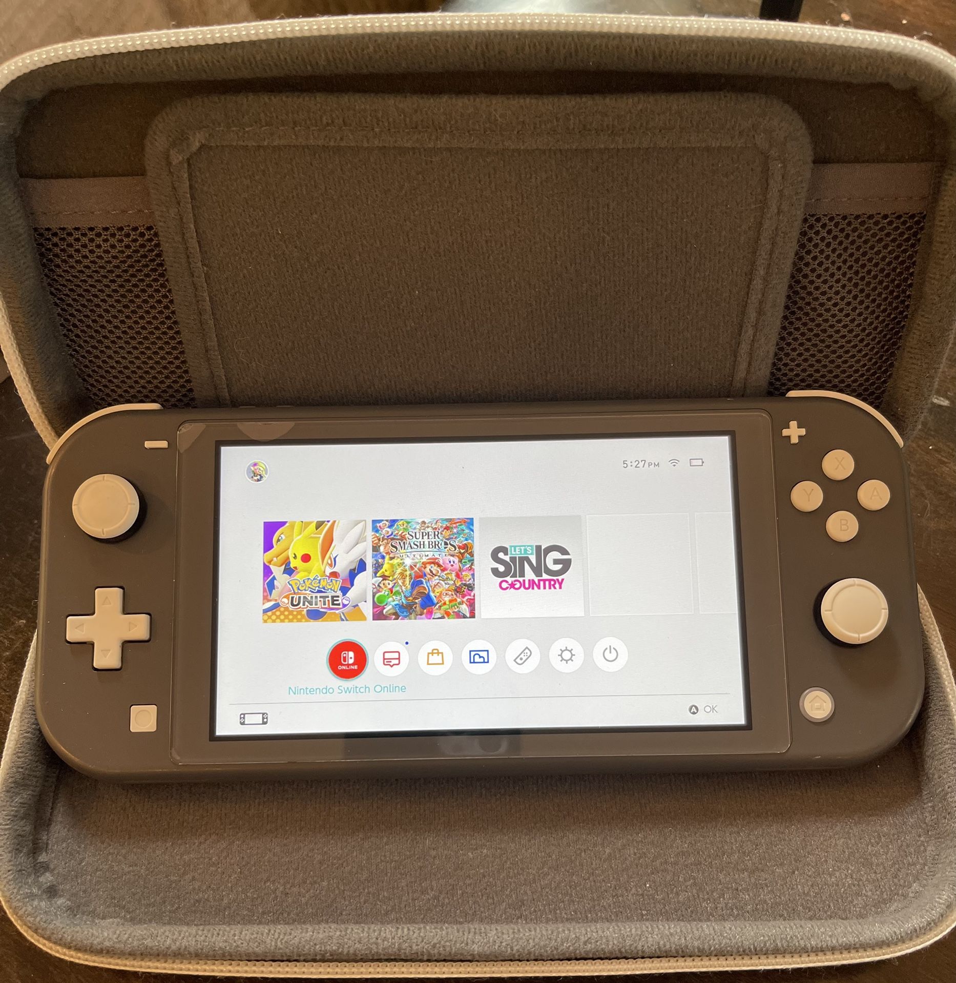 Grey Nintendo Switch Lite