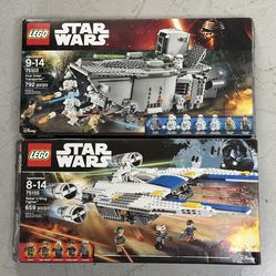 Lot of 2 (Previously Built) LEGO Star Wars 75103 and 75155