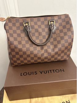 Authentic Louis vuitton Speedy 30 damier and monogram and Speedy 30