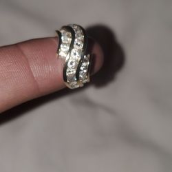 All Natural Diamonds 14k Ring 