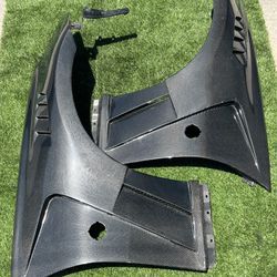 370z Carbon Fiber Fenders  Nissan Nismo Z34 09+ Fly1 Motorsports Seibon Alliance Carbon